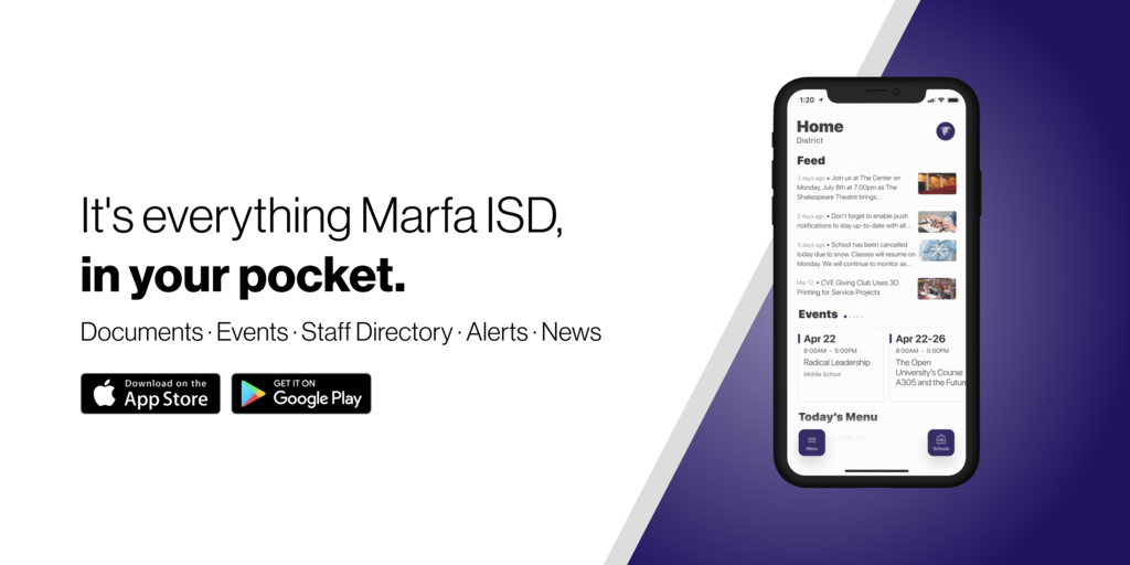 Marfa ISD App